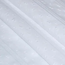 衣料品の白い綿/メーター/メーターストライプドットジャッカー縫製ドレスシャツブラックピンクブルーイエローパープル