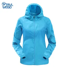 Kurtki na zewnątrz Bluzy Trvlhego Outdoor bieganie kempingowe rowerowe rower sportowy kurtka ochrony słońca Ultraflight Waterproof Windbreaker Rain Płaszcz Mężczyźni 0104