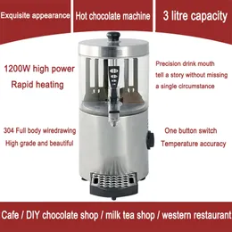 Hot chocolate machine maker milk dispenser used for melting tea in hotel restaurant bakery coffe