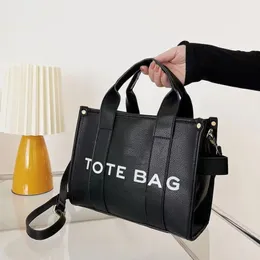 Tote çanta moda mektup çanta kadın omuz çantaları çapraz gövde küçük alışveriş çantası kızlar moda kılıfları 12 alet ile harika deri