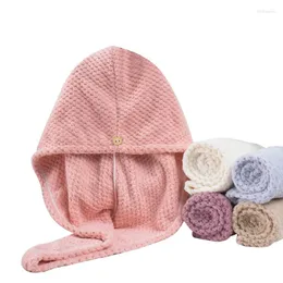 Towel Ma'am Magic Microfiber Hair Fast Drying Dryer Bath Wrap Hat Quick Cap Turban Dry