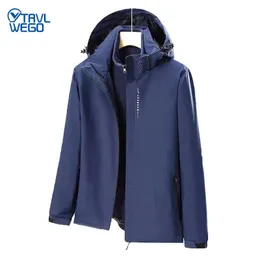 Kurtki na zewnątrz bluzy trvlgor kobiety mężczyźni wiosna kemping kurtki wędrówki Wspinaczka Trekking Windbreaker Wodoodporne sporty sportowe płaszcze z kapturem 0104