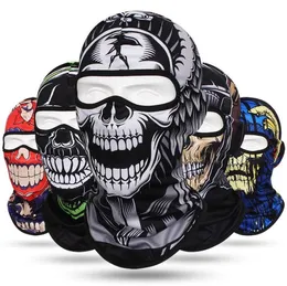Наружный велосипедный череп маски с балаклавас Шляпа Мужчины дышащие впитывание пота