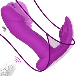 Sex toy massager Buckling Vibrator For Women Dildo Massager G Spot Vagina Clitoris Stimulator Remote Wearable Vibrating Panties Finger Toys