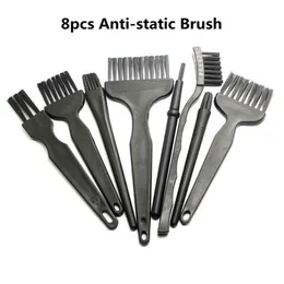 Anti-Static Brush Esd Safe Nylon Cleaning Brush Set for Mobile Phone Tablet Pcb Bga Repair Cleaning Work