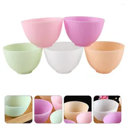 Bowls Silicone Bowl Anti-drop Facial Mask Mixing Prep Measuring For Storage