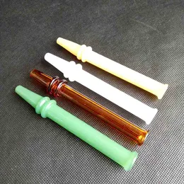 Labs Nector Coletor de vidro palha Dab Rig Stick com caneta de círculo duplo Estilo 11cm Queimador de óleo Acessórios para fumar Tubos para cachimbos de água Bongs Bocal Venda