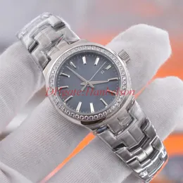 Ny kvinna lyxklockor Diamond Watch Montres de Luxe Pour Femmes Fashion Shell Dial Wristwatches297U