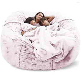 Stuhlhussen Lazy Sofa Cover Multi Colors Bean Bag Anti-Fading Lounger Single-Seat Puff Couch Slipcover Staubdicht