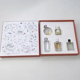 Conjunto de perfumes Mulher Man 7.5ml 5Pieces Monsieur Li Terre Twilly Eau des Perfume Jour Perfumes Kit Presente para mulheres entrega gr￡tis