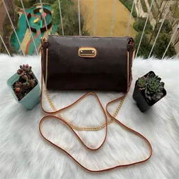 Topo kaliteli moda kadın çantalar çanta cüzdanları deri zincir çanta çapraz gövde omuz çanta