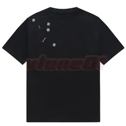 T-shirt casual da uomo di nuova moda T-shirt a maniche corte da donna T-shirt da donna con stampa di lettere luminose Taglia XS-L