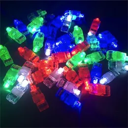 LED-handskar LED-fingerljus Glödande Bländande Färg Laser Emitting Lampor Bröllopsfest Festival Barn Födelsedagsfest dekor GC1872