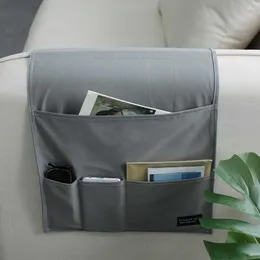 Bolsas de armazenamento Bolsa de sofá TV Modern TV Remoto grande Organizador de soldados de celular sólido Caddy Sofá Multifuncional de apoio de braço Caddy