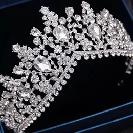 Akcesorium świąteczne ślubne Tiara Diamond Barok urodzinowy Koronę Koronę Koronę z biżuterią Akcesoria do włosów ślubne korony nośne HG019065