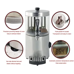 Hot chocolate machine maker milk dispenser 3L is used for melting tea machine in hotel restaurant bakery coffe