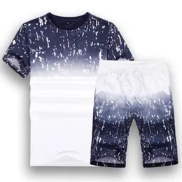 Erkek Tasarımcı Trailtsuits Sportswear Erkekler Jogging Takımları Kısa Kollu Tişört ve Şort İlkbahar Yaz Gündelik Unisex Marka Spor Giyim Setleri 5xl