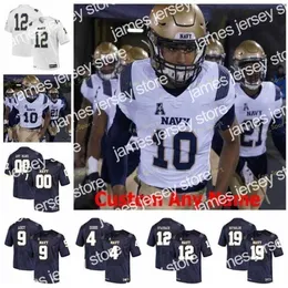 American College Football Wear THR NCAA College Jerseys Midshipmen 4 Ricky Dobbs 43 Nelson Smith 6 Olsen 7 Garret Lewis 9 Zach Abey 93 Joe Cardona Custom Football Stitc