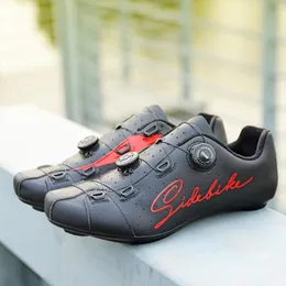 Cykelskor 2023 Sidobike Road Shoes Men Cykel Ultralight 540G Bicycle Sneakers Självlåsande professionell andningsbar