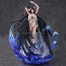 Action Toy Figures 33cm Deluxe Edition Overlord Albedo Sexig anime Figur Albedo Swimsuit ver. Åtgärdsfigur Yukata So-bin Figur Vuxen Model Toys T230105