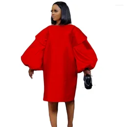 Ethnic Clothing 2023 Plus Size African Dress For Women Fashion Dashiki Long Sleeve Ruffles Arrival Robe Elegant Party