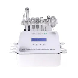 Skin energy activation beauty instrument anti aging wrinkles removal 7 in 1 diamond dermabrasion facial machine