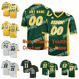 الكلية الأمريكية لكرة القدم ارتداء Thr NCAA College Jerseys Ndsu Bison 5 Trey Lance 55 Mercadel 8 Bruce Anderson 81 Babicz 82 Ellefson 87 Gindorff Custom Football Stitche