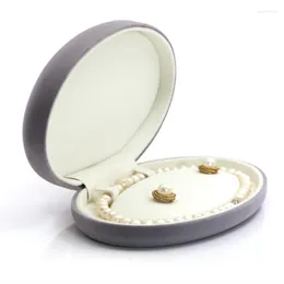 Smyckespåsar Pearl Necklace Box Earring Set Storage Creative