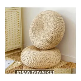 Cushion/Decorative Pillow Thicken Cushion Tatami Bay Window St Mat N Pad Handmade Round In Stock Drop Delivery Home Garden Textiles Dhugc