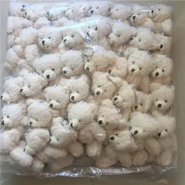 Pluszowe lalki 40PC Lot Kawaii Małe stawowe misie nadziewane łańcuchem przyjęcie weselne Prezenty Butikowe Juguetes 230105