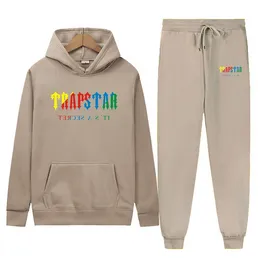 Hot Tracksui roblox shir Trapsar Marca Prined Sporswear Shirs da uomo di grandi dimensioni 16 colori caldi due pezzi Se felpa con cappuccio allentata Sweashir 2023ss