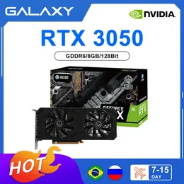 GALAXY New RTX 3050 Graphic Card GDDR6 ATX 3050 8GB Gaming NVIDIA GPU 8Pin 128 Bit 8nm Video Card placa de vdeo Accessories