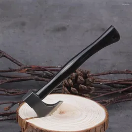 Kliny naprawdę małe drewniane uchwyt Vikings Axe 10 cm z żelazem i pudełkiem Viking jako prezent