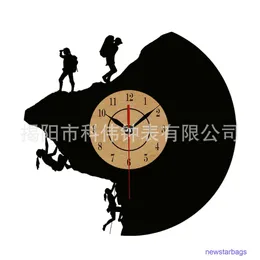 Factory Outlet Fashion best-selling vinyl record creative wall clock living room quartz personality accept DIY