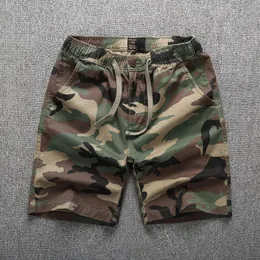 Shorts pour hommes 2023 été Camouflage tactique Cargo mâle multi-poches militaires hommes coton décontracté ample confortable en plein air