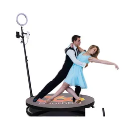 Party Decoration 360 Pobooth Hine Revospin Slow Motion Rotating Portable Selfie Platform Spin Po Booth Stand Matic Spinning Video Dr Dhsks