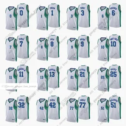 Basketball Jerseys Custom Printed 2022 New City Basketball Jerseys Porzingis Hardaway Powell Doncic Bullock Kleber Finney-Smith Marjanovic Brown Burke Green