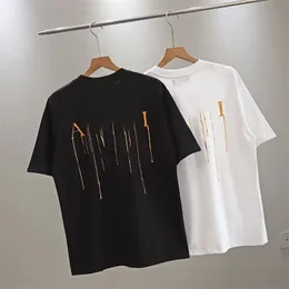 メンズTシャツバーシティ優れた品質デギスナーTシャツプリントTシャツ半袖カジュアルレターTシャツルーズメンズティークルネック特大のヒップホップ