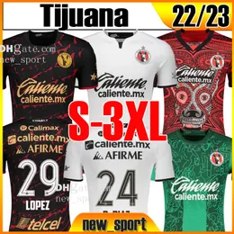 3xl 22 23 Tijuana voetballen Jerseys Club Home Away 3rd Rodriguez 2022 2023 B.Diaz Lopez Manotas Castillo Martinez Angulo New Sport Football Shirts Men Size Top