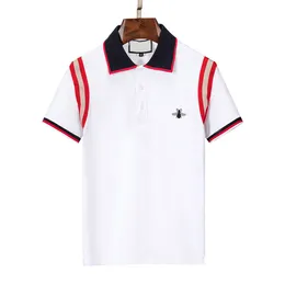 2023SS Sales Hot Sales Design Luxo Design masculino Summer Summer Down Sleeves Short Cotton Shirt Men Top Top