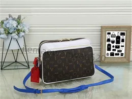 Tasarımcı Çantalar Açık Trio Messenger Çanta Erkekler Crossbody Omuz Çantaları Erkek Monogramlar Günlük Spor Cüzdan Çanta Totes Sırt Çantası Satchels