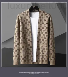 Chandails pour hommes concepteur de luxe lettre imprimé cardigan veste designer marque mode poche tricoté manteau décontracté 3HS6