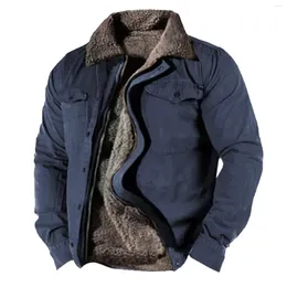 Con cappuccio da uomo con cappuccio in flanella uomo con cappuccio giù per giacche isolate significano giacca zip up con felpa con cappuccio invernale
