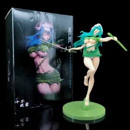 Action Toy Figures 24cm Bleach Nelliel Sexig anime Figur Neliel Tu Oderschvank Action Figur Nelliel Girl Figur Collection Adult Model Toys T230105