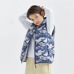 Gilet caldi senza maniche per bambini alla moda