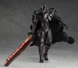 Action Toy Figures 16cm Game Berserk Beruseruku Figma 410 Black Swordman Joint Movement Action Figur PVC Collection Model Toys for Christmas Gift T230105