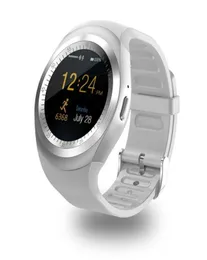 Bluetooth Y1 Smart Watches RelOJ Relogio Android Smartwatch Call Call SIM SIM TF Sync dla Sony HTC Huawei Xiaomi HTC Android P8417286
