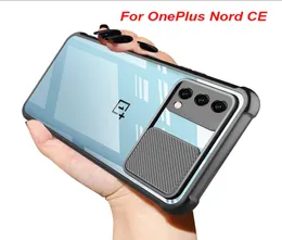スライドカメラレンズ保護1つのプラス9のPro PhoneケースバックカバーOnePlus Nord CE ShockProof Shell5113159のクリアケース
