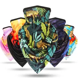 Magic Triangular Scarves Outdoor Half Face Masks Sun Protective Mask Dustproof Cycling Scarf Neck Wraps Turbans