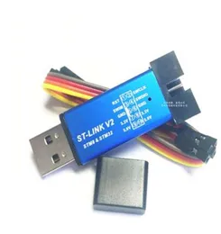 Czytniki kodu Skanowanie narzędzi STM Downloader Stlink v2 Burner STM32 STM8 Programator 33V 5V Universal Work Perfect and1791874